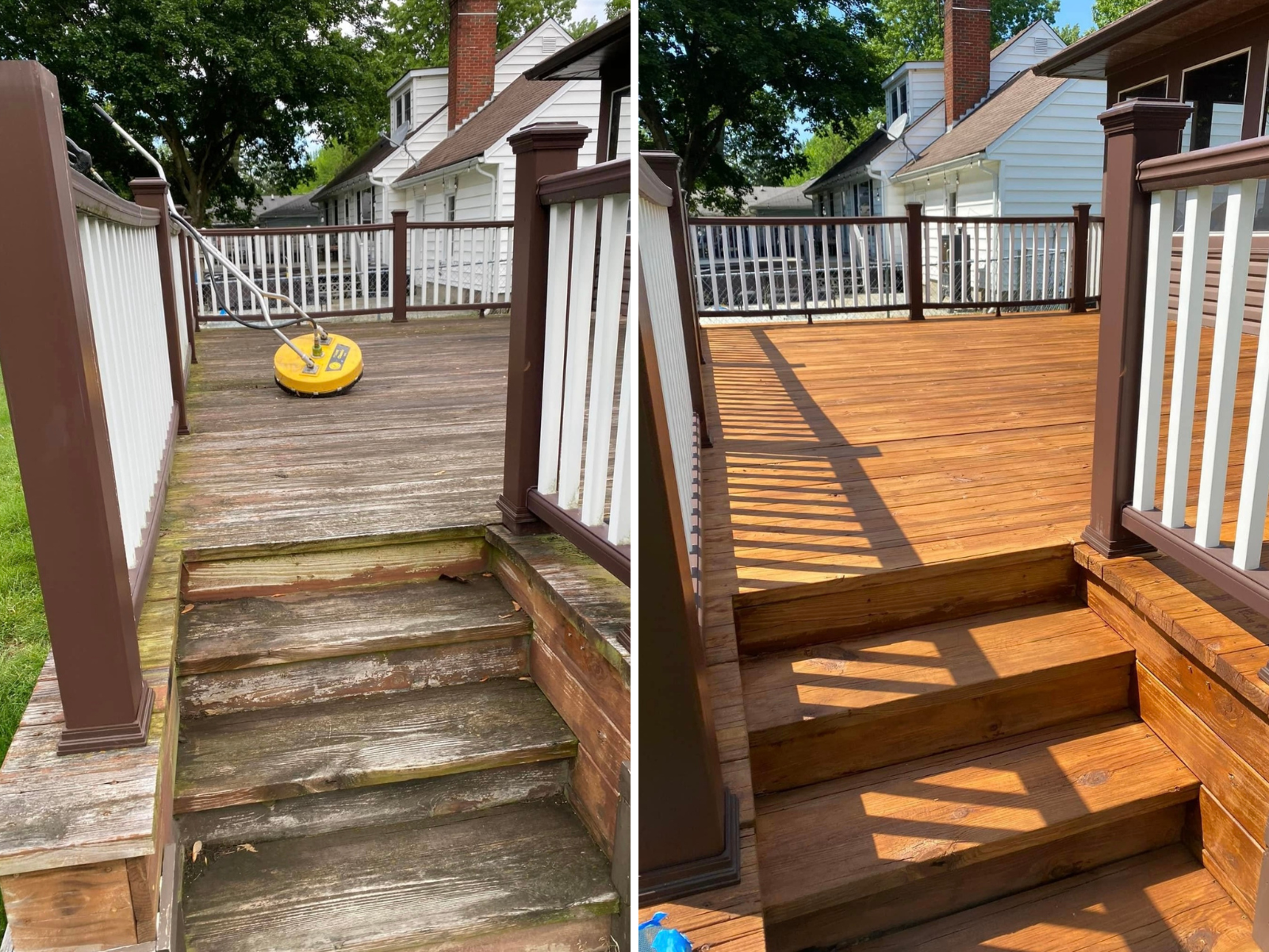 Deck-Staining Sound System Setting - Long Island TV Mounting